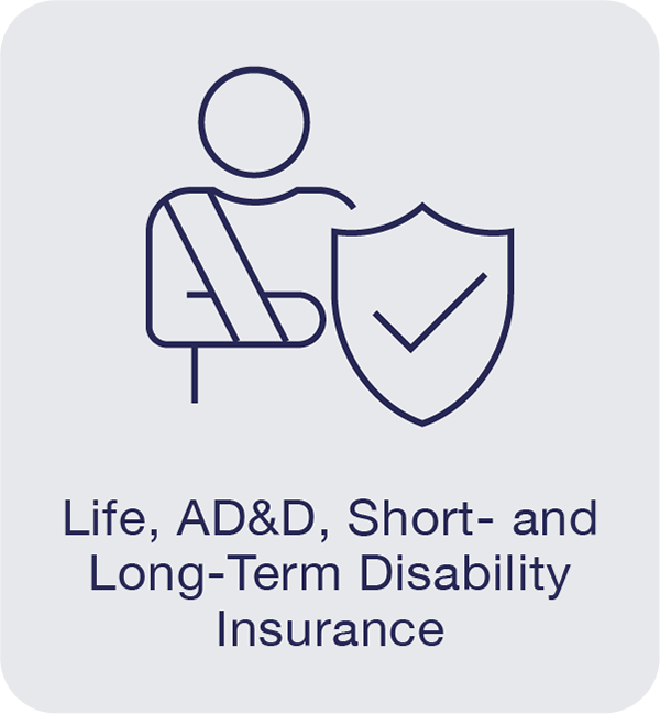 Life, AD&D, Short- and Long-Term Disability Insurance